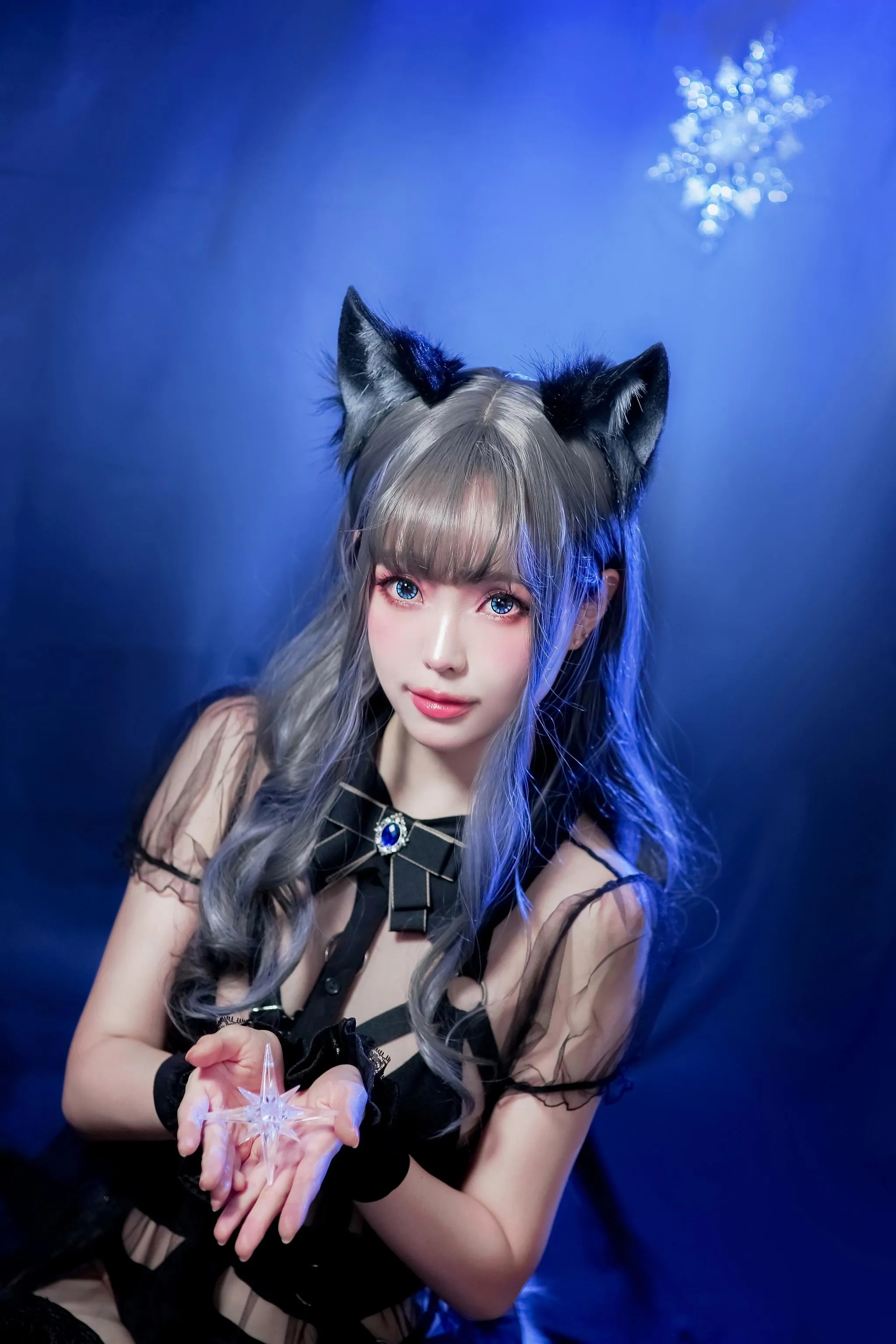 ElyEE子 – NO.50 灰太狼-黑色透视 [24P]插图8